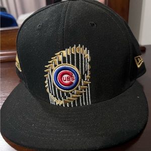 New era Cubs World Series champions SnapBack hat.
